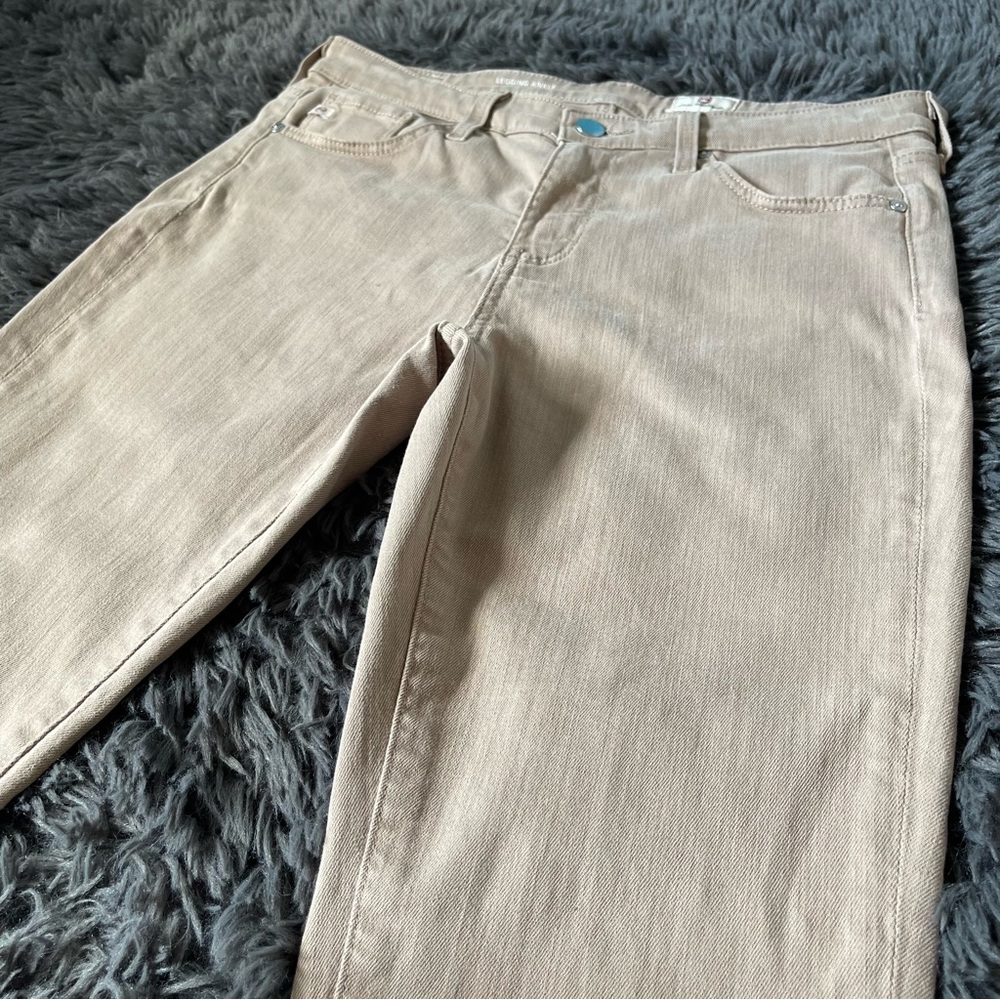 AG Adriano Goldschmied Legging Ankle Beige Jeans Women’s 29x26 - Picture 11 of 13